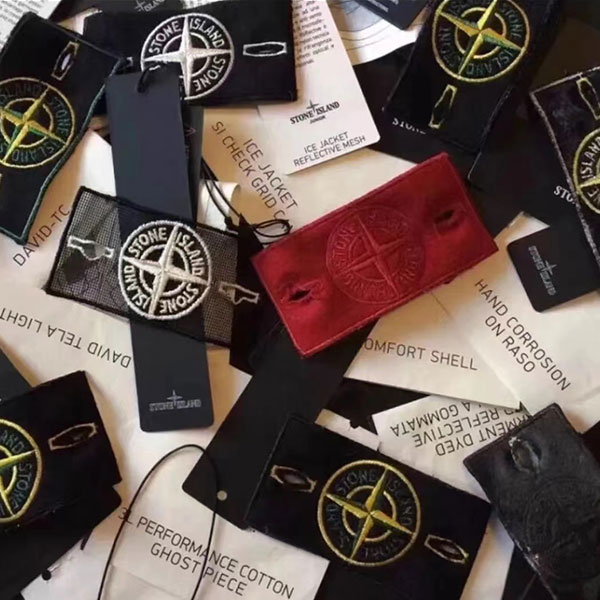 Stone Island袖標真假
