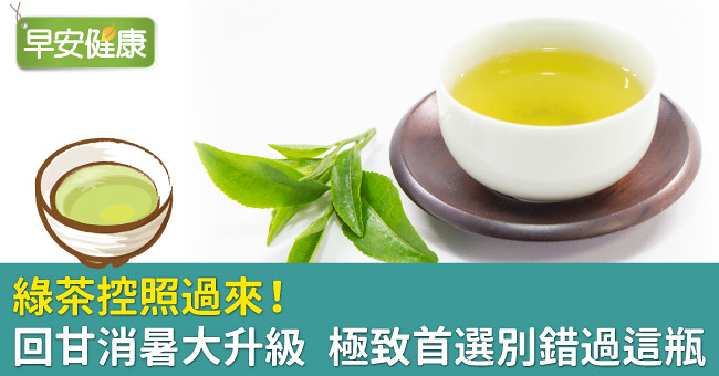 綠茶控照過來!回甘消暑大升級 極致首選別錯過這瓶