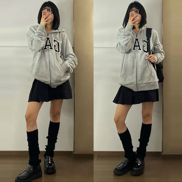 GAP 衛衣穿搭