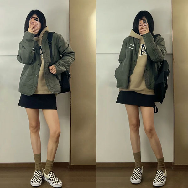 GAP 衛衣穿搭
