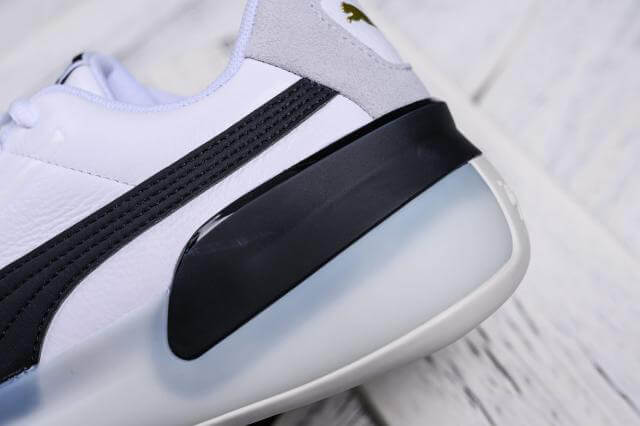 Puma Clyde Hardwood 鞋評 鞋跟內側