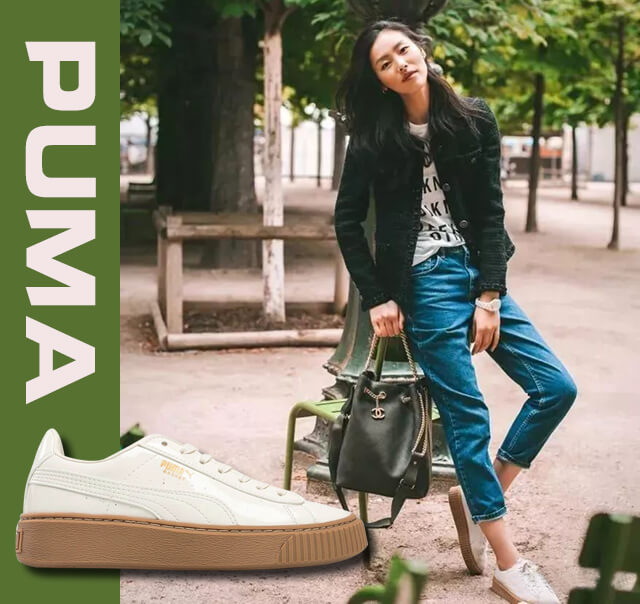 Puma Suede Platform 穿搭 小白鞋4