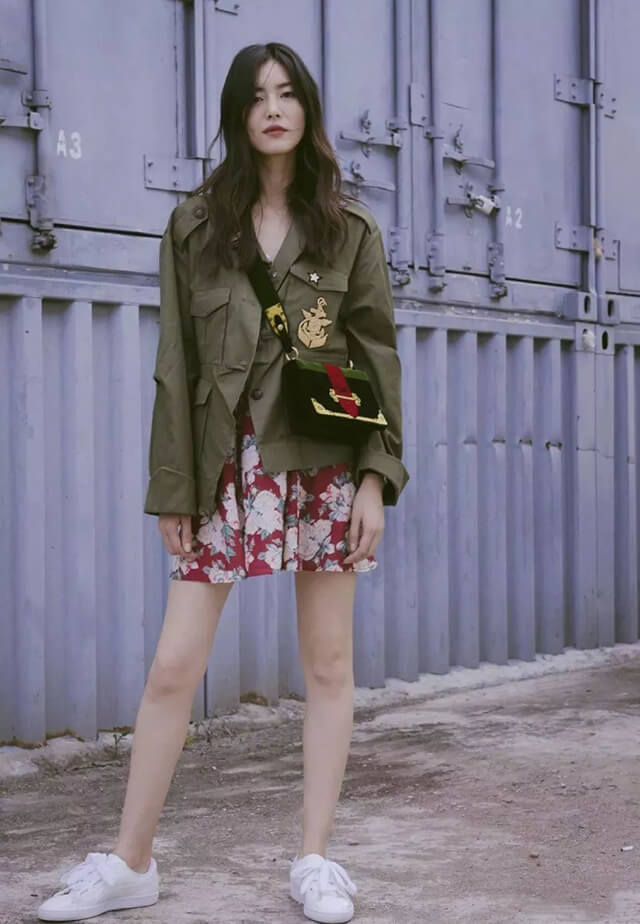Puma Suede Platform 穿搭 小白鞋3