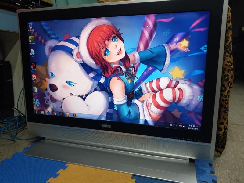 液晶電視 LM-37V37 畫面抖動