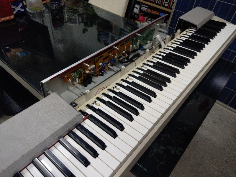 Casio PX-150 開機一段時間後沒有聲音