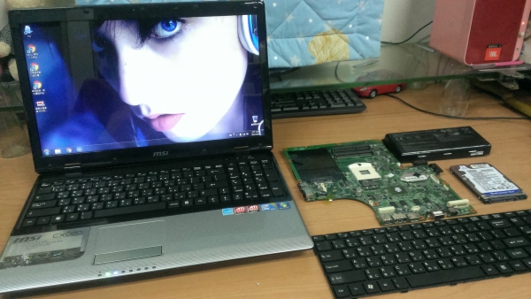 MSI CX620 無法正常開機卡在 BIOS 畫面