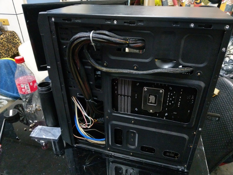 新組裝桌機，採用原有部份零組件