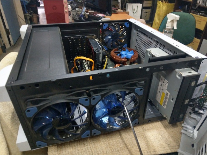 電腦溫度異常