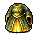 Lv 88 綠綢緞長袍(女)