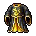 Lv 88 黑綢緞長袍(男)