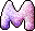 字母餅乾M