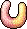 字母餅乾U