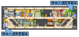 时尚大道北部区域